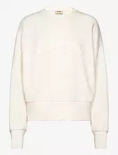 Mmcelli O-ls Sweatshirt Mos Mosh Cream