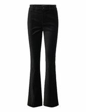 High-rise Stretch Velvet Boot Trouser Lauren Ralph Lauren Black