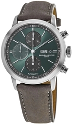 Baume & Mercier Herreur M0a10783 Grøn/læder Ø42 Mm