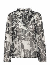 Deon Hallie High Nk Popover French Connection Black