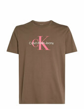 Ss Hero Monologo Tee 30s Calvin Klein Jeans Brown