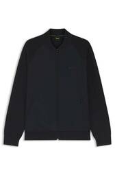 Regular Fit Cardigan I Blandede Materialer