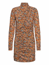 Odagz Short Dress Gestuz Orange