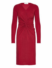 Rwnora Ls Dress Rosemunde Red