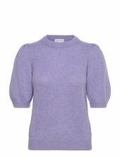 Puff Sleeve T-shirt Davida Cashmere Purple