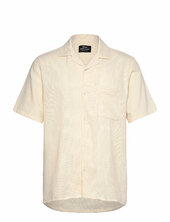 Texture Kenji Shirt Ss Mads Nørgaard Cream