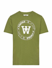 Ola Tirewall T-shirt Gots Wood Wood Green