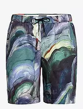 Fave - Printed Tencel Relaxed Fit Bermuda Short Scotch & Soda Patterned
