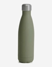 Steel Bottle Rubber Finish 50cl Sagaform Green
