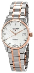 Longines Dameur L2.357.5.89.7 Master Collection Hvid/18 Karat Rosa