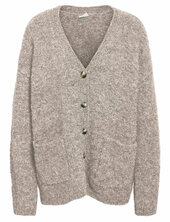 Nmdolly L/s Knit Cardigan Fwd Noos Noisy May Beige