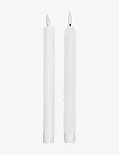 Cosy Forever Led Candles Design Letters White
