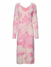 Hella, 1656 Printed Fluffy Knit Stine Goya Pink