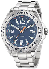 Nautica Herreur Napcws302 Clearwater Beach Blå/stål Ø48 Mm