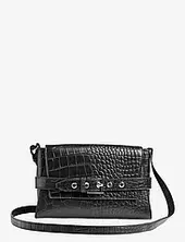 Emeraldmbg Crossb. Bag, Croco Markberg Black