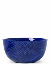 Rhombe Color Serving Bowl Lyngby Porcelæn Blue
