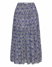 Sunset Maxi Skirt Lollys Laundry Navy