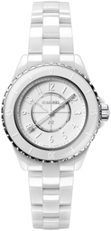 Chanel Dameur H6345 J12 Hvid/keramik Ø33 Mm