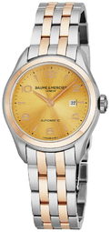 Baume & Mercier Dameur M0a10351 Clifton Guld/rosaguldtonet Stål