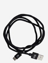 Lightning Cable Colors Design Letters Black