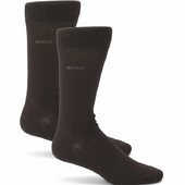 Hugo Boss - 2-pak Soft Cotton Strømper