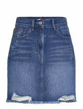 Mom Skirt Bi8057 Tommy Jeans Blue