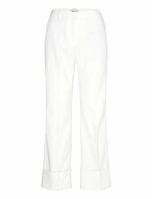 Turn-up Crease Pants Gant White