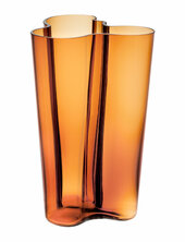 Aalto Vase 251mm Copper Iittala Brown