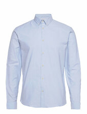 Yarn Dyed Oxford Superflex Shirt Lindbergh Blue