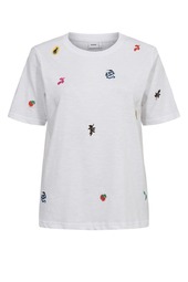 Nümph - T-shirt - Zoey T-shirt - Bright White