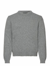 Crewneck Knit Cashmere Blend Han Kjøbenhavn Grey