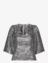 Msmelbi V-neck Blouse Minus Silver