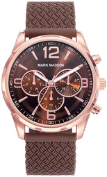 Mark Maddox Herreur Hc6018-45 Classic Læder Ø42 Mm