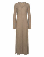 Maxi Longsleeve Dress Weekday Beige