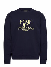 Front Artwork Relaxed Fit Sweatshirt Scotch & Soda Navy