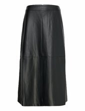Crolenda Pu Midi Skirt French Connection Black