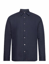 Linowbbgiil Ls Shirt Bruuns Bazaar Navy