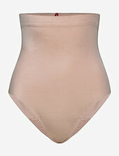 Suit Your Fancy High-waisted Thong Spanx Beige