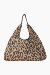 Kleova Bag - Wool Camel Leopard - Baum Und Pferdgarten - Leopard One Size