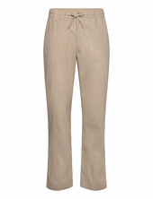 Akjan Cot/linen Ela Pants Anerkjendt Beige