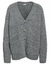 Nmdolly L/s Knit Cardigan Fwd Noos Noisy May Grey