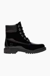 Premium 6 In Lace Waterproof Boot - Black Patent Leather - Timberland - Sort 39