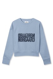 Mads Nørgaard - Sweatshirt - Original Sweat Tilvina Sweatshirt - Faded Denim