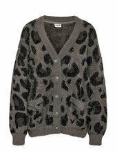 Nmflynn L/s V-neck Knit Cardigan Noos Noisy May Grey