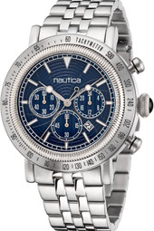Nautica Herreur Napspf203 Spettacolare Reissue Blå/stål Ø45 Mm