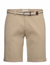 Superflex Chino Shorts W?. Belt Lindbergh Beige
