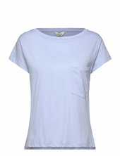 Organic Jersey Torva Tee Mads Nørgaard Blue