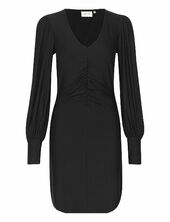 Rifagz V-neck Short Dress Gestuz Black