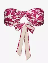 Rwshiitake Bandeau Bikini Top Rosemunde Pink
