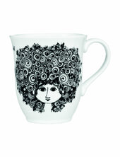 Rosalinde Mug 35 Cl Bjørn Wiinblad Black